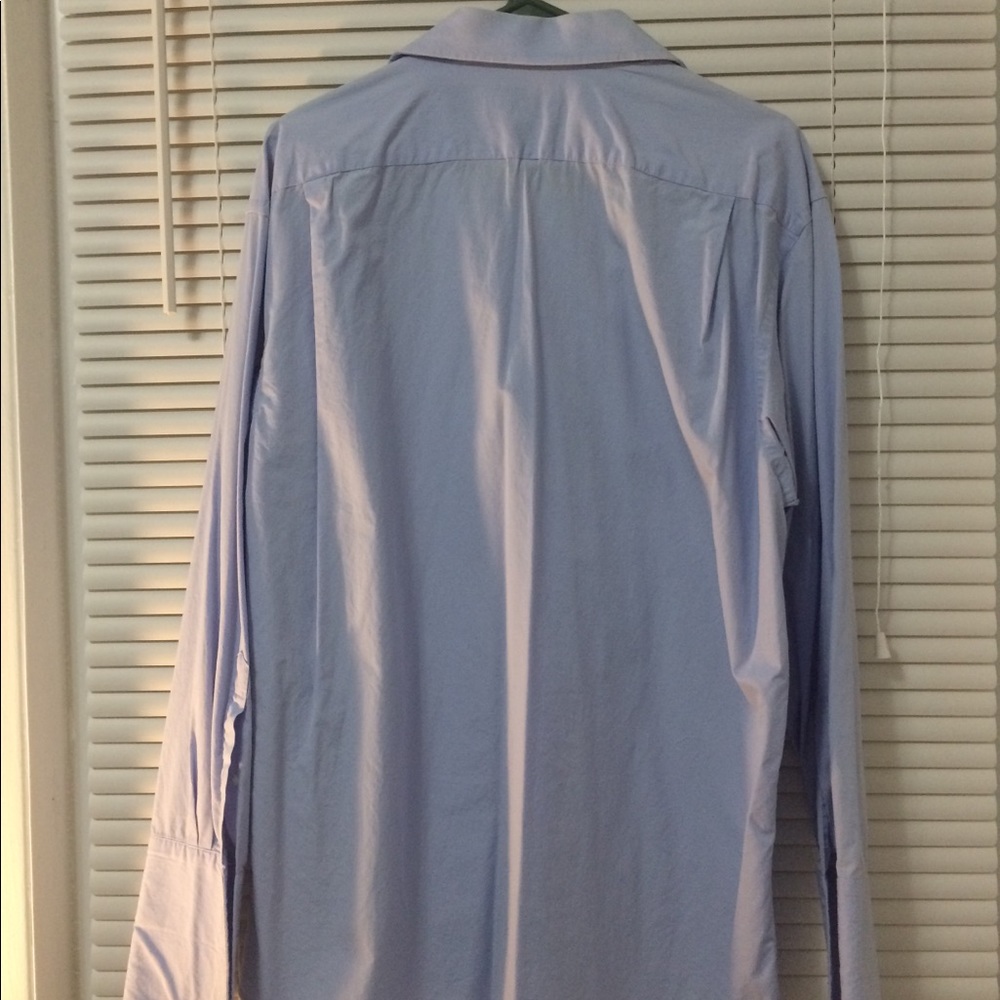 **DONATING 6/30 MAKE OFFER** 
Bacharach Men's Light Blue Dress Shirt - Picture 5 of 6